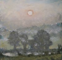 Matin brumeux (100x100cm)